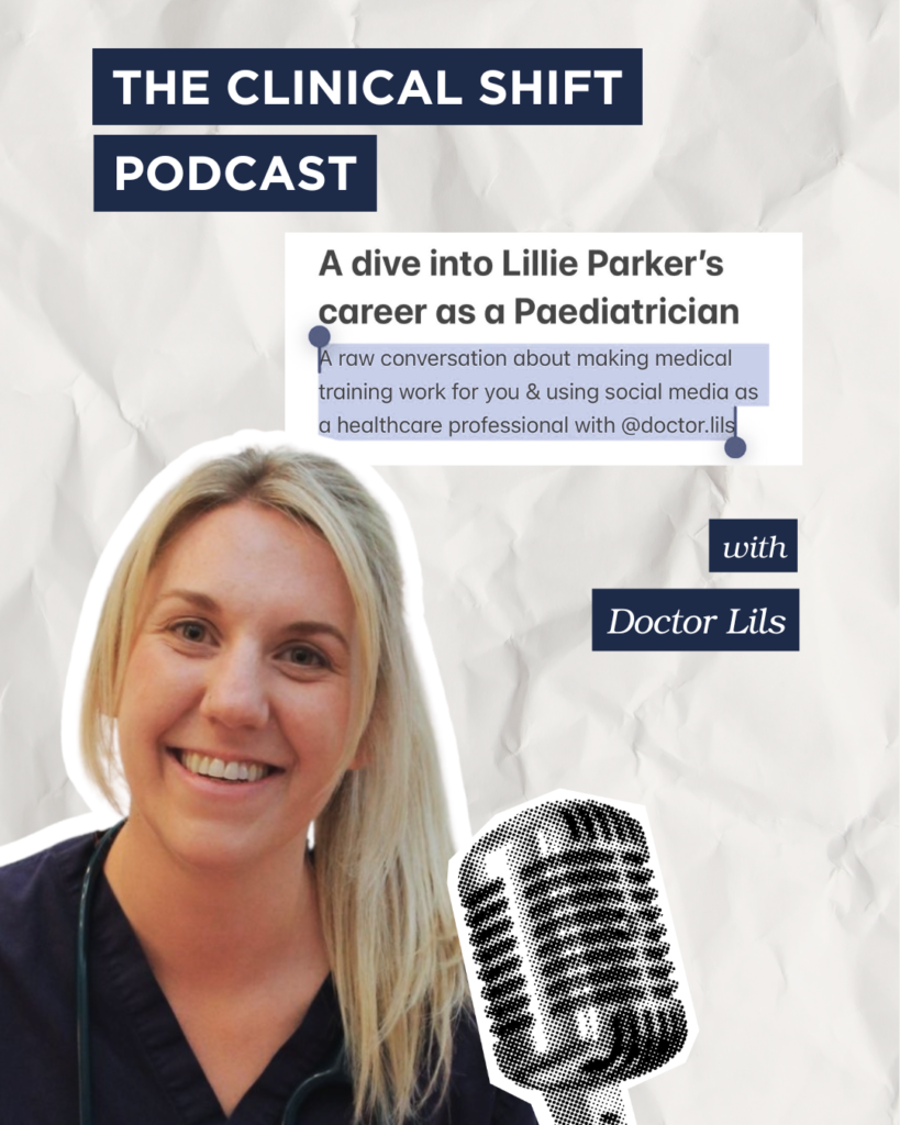 The Clinical Shift IG Post Podcast Episode Doctor Lils