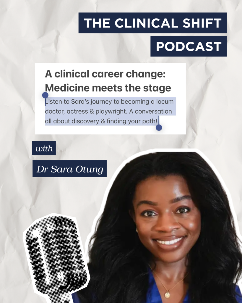 The Clinical Shift IG Post Podcast Episode Sara Otung